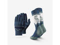 Set iarnă mănuși și șosete Verde Ediție limitată Copii 4-14 ani  - 8 - 10 ani