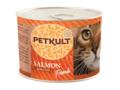 Hrana umeda pentru pisici Petkult cu somon 185g