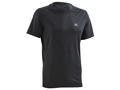 Tricou respirant alergare Jogging KIPRUN 100 Dry Negru Bărbați - S