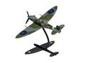 Set de constructie, Airfix Starter Set, Supermarine Spitfire Mkvc, 26 piese