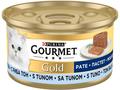 Gourmet Gold Mousse Cu Ton, Hrana Umeda Pentru Pisici, 85G