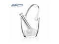 Frapiera din sticla Heinner Art of Dining 750 ml, cleste inox 13 cm