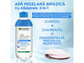 Apa micelara bifazica Garnier cu apa de albastrele pentru ten si ochi sensibili, 400 ml