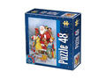 Puzzle de Craciun D-Toys, 48 piese, diverse modele