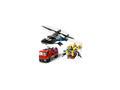 LEGO City - Elicopter, autospeciala de pompieri si submarin in versiuni remixate 60462, 874 piese