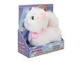Jucarie de plus interactiva cu sunete, Puffy Friends, Pisica, Alb