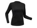 Bluză termică BL 100 călduroasă și confortabilă schi Negru Damă - S