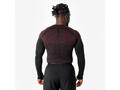 Bluză de fotbal termică fără cusături Keepdry Maro Unisexundefined