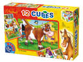 Cuburi 12 bucati Animale, D-Toys