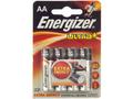 Set 4 baterii Energizer Alcaline MAX R6/AA
