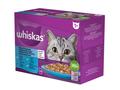 Whiskas hrana umeda pentru pisici adulte, selectii de peste in aspic 12 x 85 g