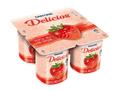 Iaurt Delicios capsuni 125g Danone