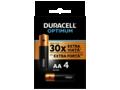 Set 4 baterii AA Optimum Duracell