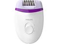 Epilator Philips Satinelle Essential BRE225/00 2 Viteze Functionare Discuri Piele uscata Alb