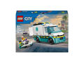 LEGO City - Ambulanta de urgente 60451, 184 piese