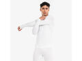 Bluză de fotbal termică fără cusături cu mânecă lungă Keepdry alb unisex