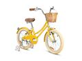 Bicicleta cu roti ajutatoare si cos, Rizz Jr, 20 inch, Yellow