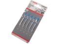 Set cinci panze pentru ferastrau vertical pentru metal, Bosch T118EOF,  83 mm, 1,5 mm