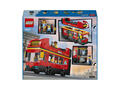 LEGO City - Autobuz turistic rosu cu etaj 60407, 384 piese