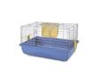 Cusca pentru iepuri Cavia Easy Blue 60.5x40.5x36 cm