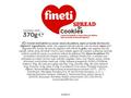 Fineti Spread& Cookies, cacao, alune de padure si lapte, cu bucati de biscuiti digestivi 370g