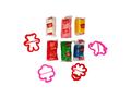 Galetusa cu plastilina Crafy Fun Dough Set, 6 culori, 4 forme, 300 g