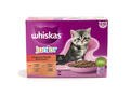 Whiskas Junior hrana umeda pentru pisici junioare, selectii clasice in sos de carne 12 x 85 g