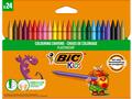 Set creioane cerate Plastidecor Bic, P24