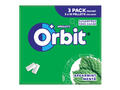 Orbit Spearmint guma de mestecat cu aroma de menta 3 x 10 buc 42 g