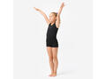 Body pentru gimnastică elegant Negru Fete - 8-9 y/a / 131-140 cm