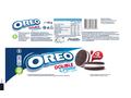 OREO Biscuiti cu cacao si crema cu aroma de vanilie 185g