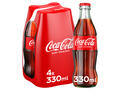 Bautura racoritoare carbogazoasa Coca – Cola 4 x 0.33L