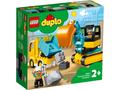 LEGO DUPLO Camion si excavator pe senile 10931