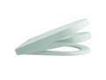 Capac WC Romtatay Blitz, duroplast, sistem Easy Close, alb, 44.5 x 35.6 cm