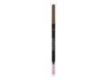 Creion pentru sprancene Rimmel London Brow Pro Microdefiner  - 002 Soft Brown, 0,09 g