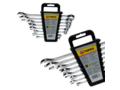 Set 8 chei combinate fixe-inelare, Topex 35D756, 6-19 mm