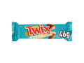 Twix baton cu biscuit si caramel invelit in ciocolata cu lapte si cu un praf de sare 2 x 23 g (46 g)