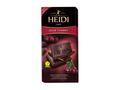Ciocolata amaruie cu bucatele de visine Heidi, 80 g