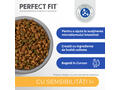 Perfect Fit hrana uscata de curcan pentru pisici sensibile adulte 750 g