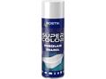 Vopsea spray decorativa efect portelan Bostik Super Color, alb, lucios, interior, 400 ml