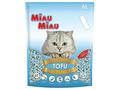 Asternut igienic pentru pisici Miau Miau, tofu, talc, 6 L