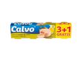 Calvo Ecolinea ton in ulei de masline 4 x 80 g