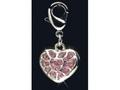 Medalion pentru caini Luxo Pet Heart Pink