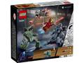 LEGO® Super Heroes - Iron Man si War Machine vs dronele Hammer (76320)