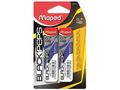 Mine creion mecanic Maped Black'Peps 0.7 mm, set 2 bucati