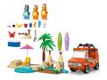 LEGO® Bluey - Calatoria familiei lui Blue cu masina la plaja (11202)