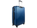Troler Airport Sismik cu 4 roti, 46 x 70 x 28 cm, marime L, culoare blue
