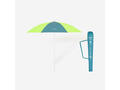 Umbrelă de plajă 2 locuri UPF 50+ Paruv windstop Albastru-Galben