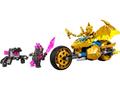 LEGO Ninjago Motocicleta-dragon aurie a lui Jay 71768