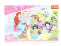 ASORTAT Puzzle pentru fete Disney Princess Trefl, 160 piese